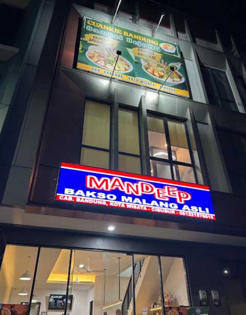Bakso Malang Mandeep & Cuankie95 Kota Wisata