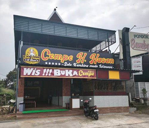 Sate Kambing Muda Tegal-Cempe H.Hasan Cibubur